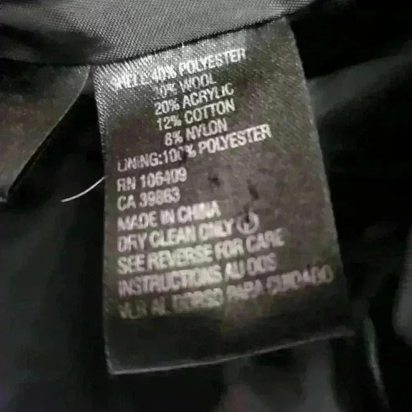 TAHARI Arthur S Levine formal wool blend blazer. Size 4P - Picture 7 of 7